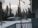 432 x-yagi temporarily mounted on the deck;  dish in background used for receiving 432